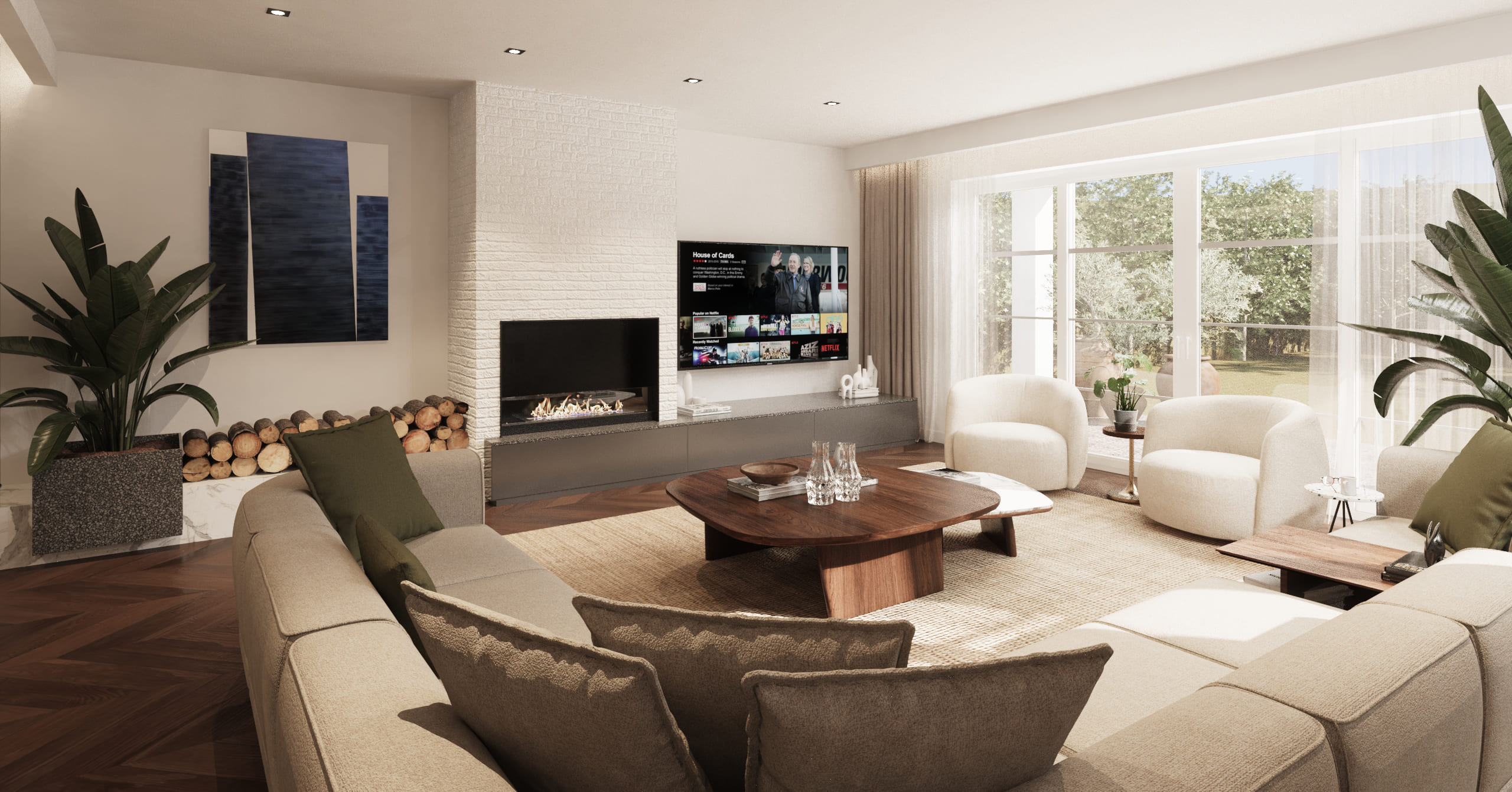 Bahcesehir Eston_1_Evleri Salon Mutfak B.214