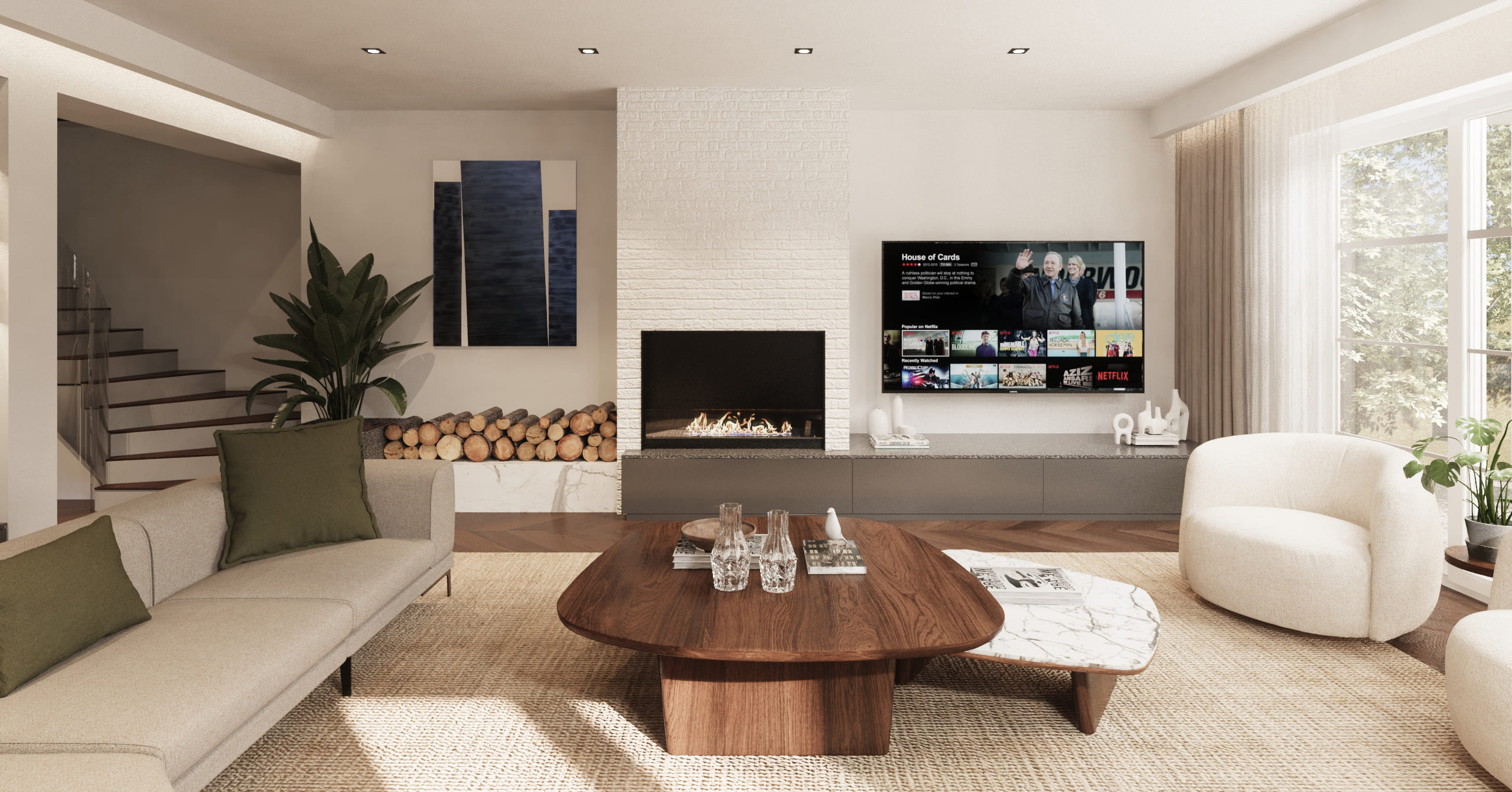 Bahcesehir Eston_1_Evleri Salon Mutfak B.215